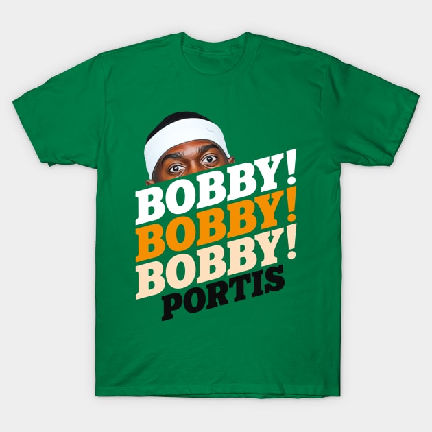 Bobby! Bobby! Bobby! Bobby Portis T-Shirt by darklordpug